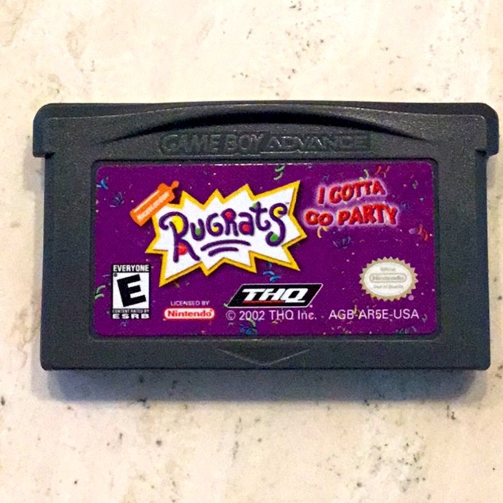 Rugrats I Gotta Go Party Nintendo Gameboy Advance Game GBA Game Boy Rugrat